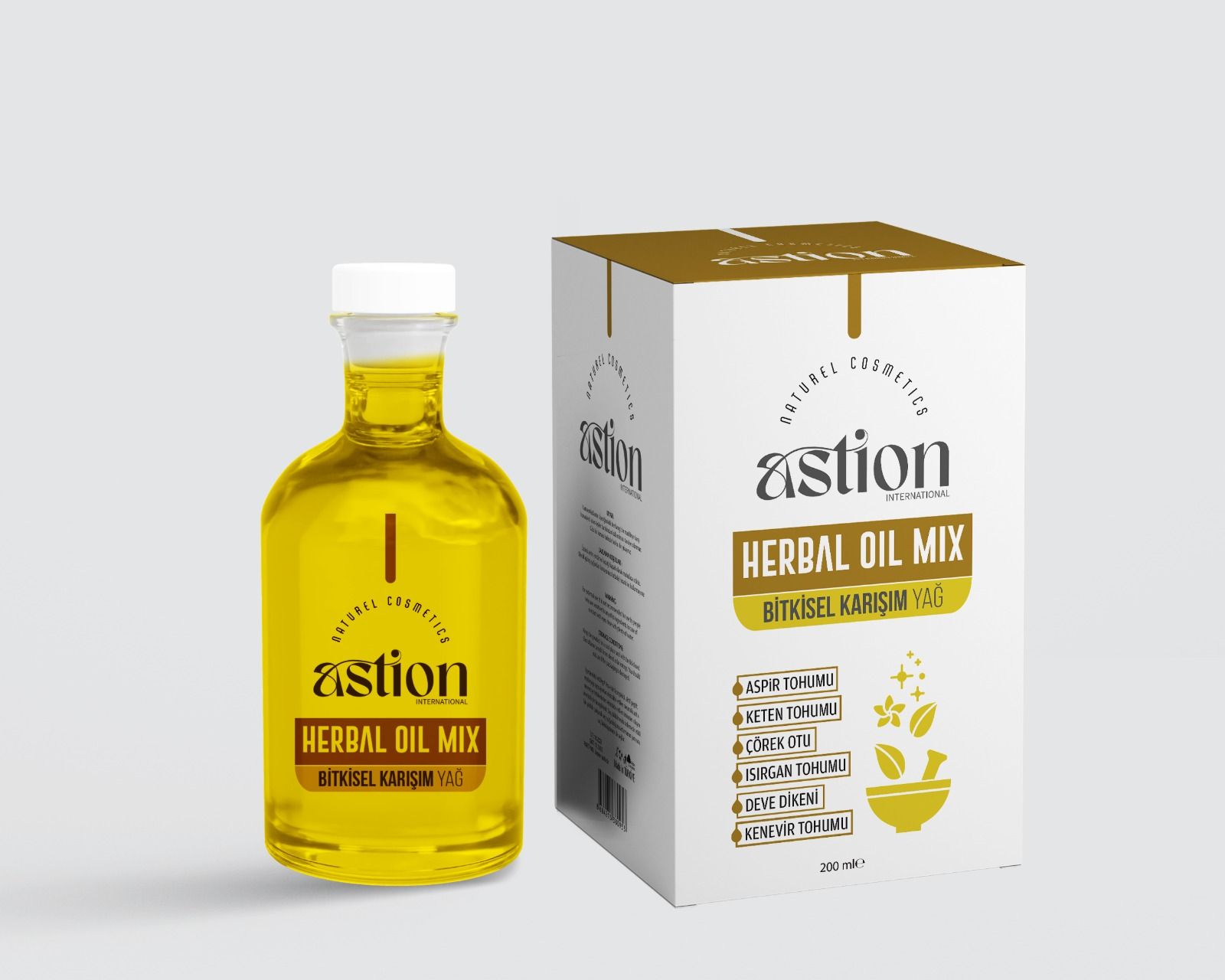 HERBAL OIL MIX BİTKİSEL KARIŞIM YAĞI